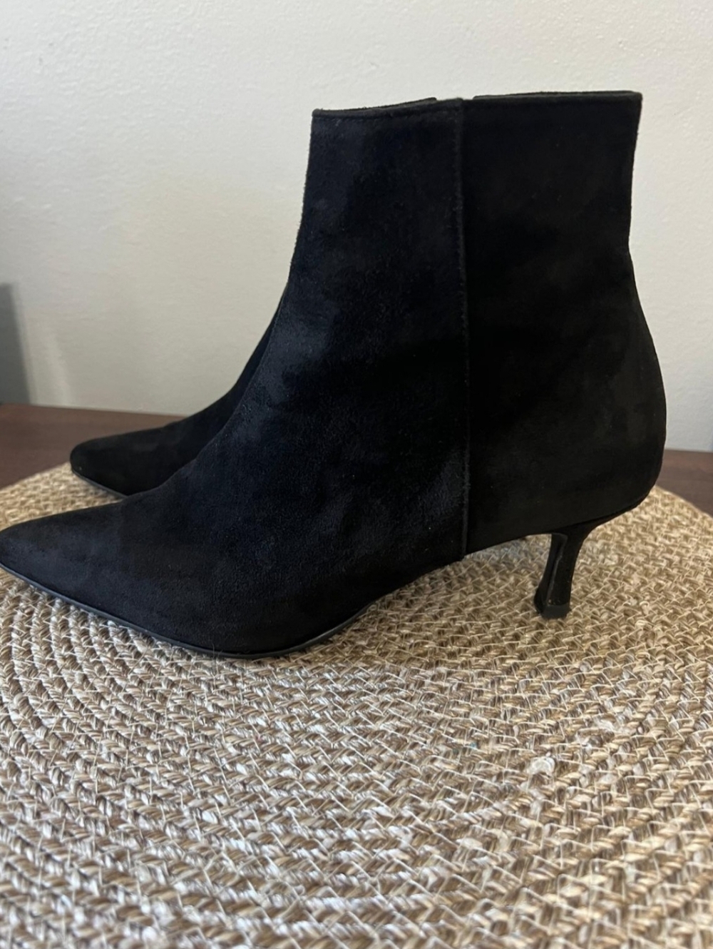 LOIRET Artisan Suede Ankle Boots – Handmade – Size 35.5 – Women's. - Picture 2 of 13
